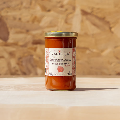 🍅 Sauce tomate Cœur de Bœuf BIO – Variété ancienne – 250g