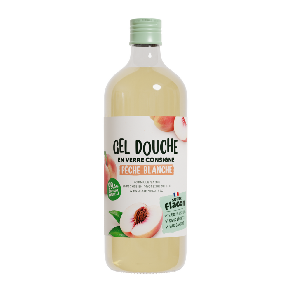 Gel douche & cheveux Pêche blanche