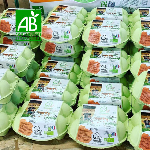 🥚 Œufs BIO – Picorette & Compagnie 🇫🇷