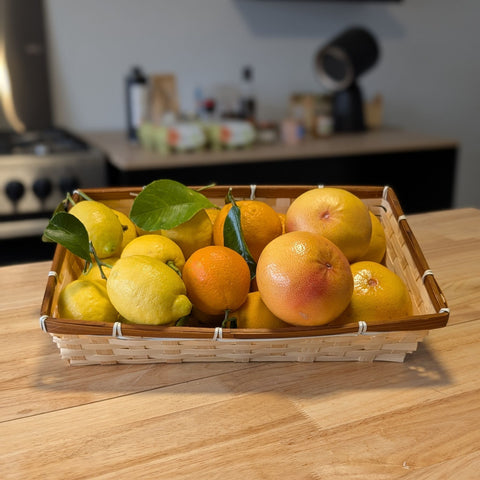 🍊 Corsican Citrus Basket (3kg): Oranges, Lemons &amp; Pomelos