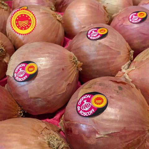 🧅 Colis d’Oignons de Roscoff AOP – 5 kg
