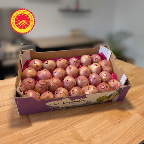 🧅 Colis d’Oignons de Roscoff AOP – 5 kg