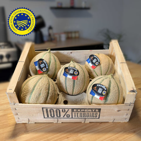 🍈 Colis de Melons de Cavaillon IGP – 5 pièces