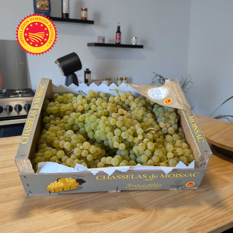 🍇 Colis de Raisin Chasselas de Moissac AOP – 4 kg