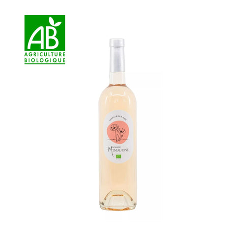 🌸 Domaine Montaurone – Organic Rosé Wine IGP Méditerranée – 75cl