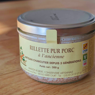 🐖 Old-fashioned pork rillettes – Maison Robert (Vosges) 🇫🇷