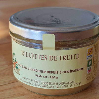 🐟 Artisanal trout rillettes – Maison Robert (Vosges) 🇫🇷