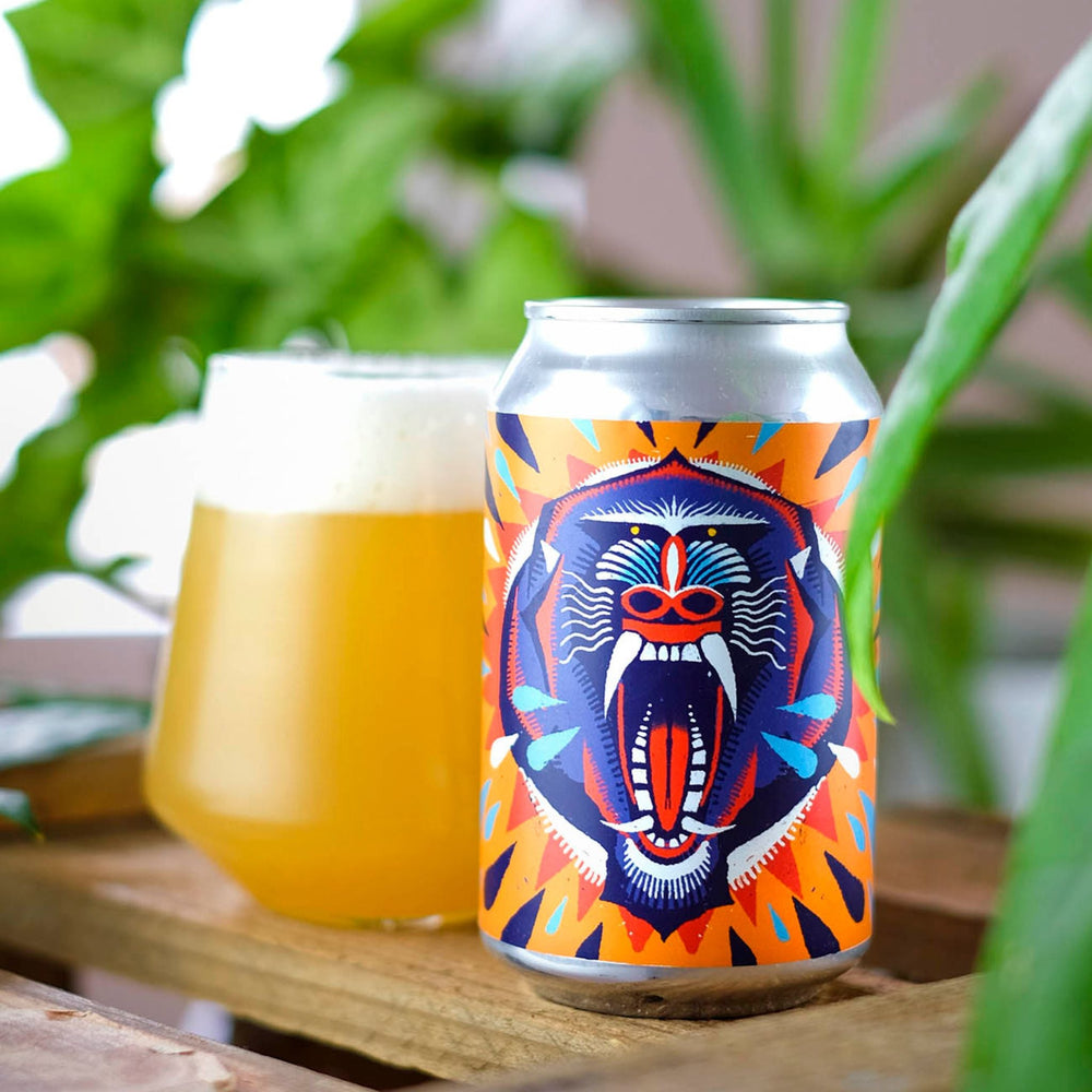 🦍 BRUTAL MONKEY – Double NEIPA | 33cl Canette | 8% Vol. - Hoppy road - Bière - Livraison à domicile Nancy Metz