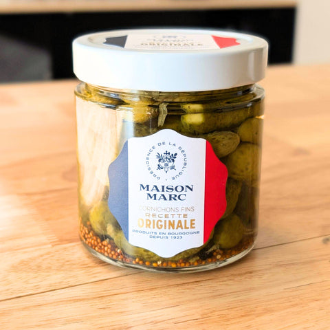 🇫🇷 Cornichons fins – Édition Originale Élysée 210 g | Maison Marc
