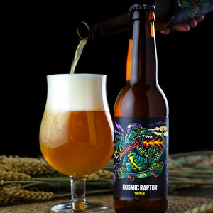 🚀 COSMIC RAPTOR – French Triple | 33cl Bouteille | 7,5% Vol. - Hoppy road - Bière - Livraison à domicile Nancy Metz