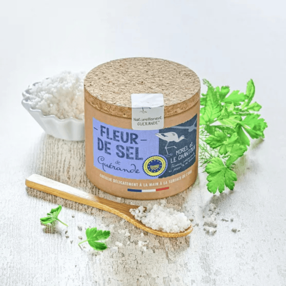 Fleur de sel de Guérande IGP - 100g - L'Atelier du Sel - Morel et Le Chantoux - Livraison à domicile Nancy Metz