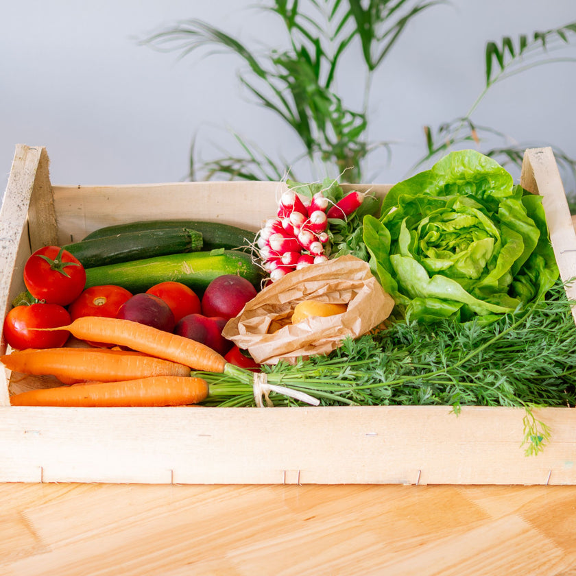 Panier de fruits et légumes de saison Neary Nancy Metz