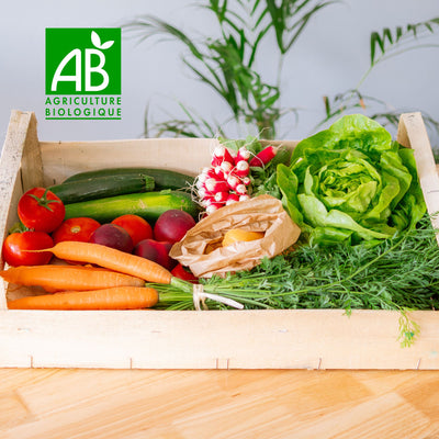 🥬 Organic Vegetable Basket – Ferme des Terres Noires