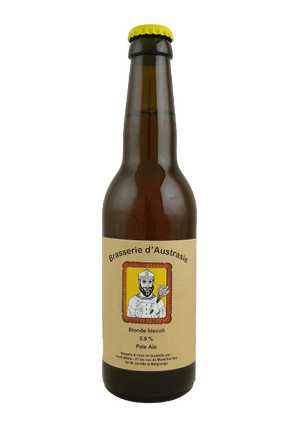 Bière Blonde Biscuit - La Brasserie d'Austrasie - Bière - Livraison à domicile Nancy Metz