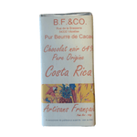 Chocolat noir 64% Costa Rica - 100g - BF and Co - Chocolat - Livraison à domicile Nancy Metz