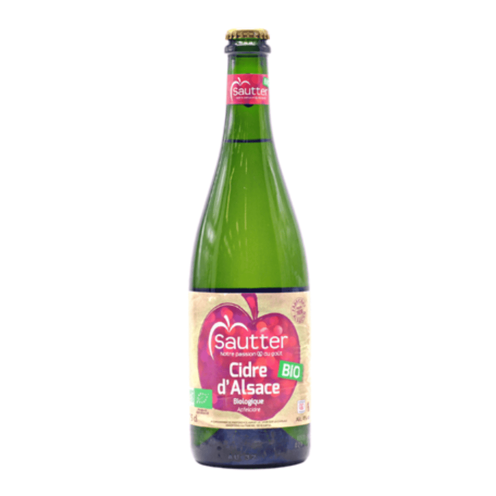 Cidre Brut Bio d'Alsace - Les boissons consignées - Livraison à domicile Nancy Metz