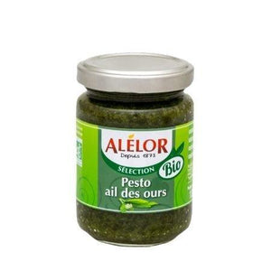 Livraison panier de fruits et légumes à Nancy, Metz et villages alentours - Pesto Ail des ours BIO - 120g - Neary - Sauces - Alélor - Barbecue, BIO, Condiments, Epicerie, Express, France, Local, Nancy, Nouveauté, Origine France, Épicerie salée