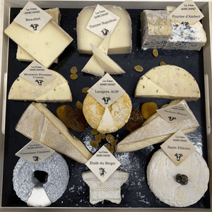 Plateau de fromages : la Sélection des Frères Marchand (Noël) - Les Frères Marchand - Fromage - Livraison à domicile Nancy Metz