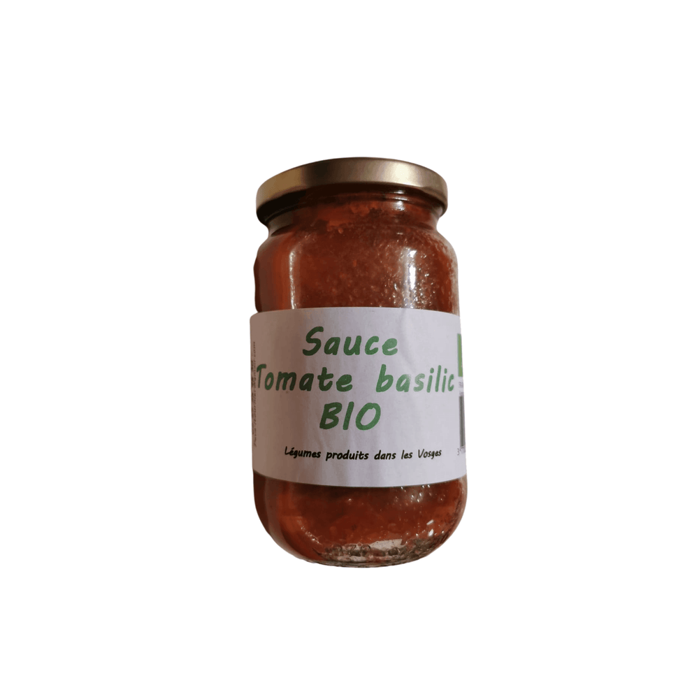 Sauce tomate basilic BIO - 33cl - Légumes du coin - Légumes - Livraison à domicile Nancy Metz